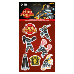 Sd toys fire force set stickers - stickers - préco avril 2025SD26257.jpg8435450262579