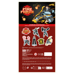 Sd toys fire force set stickers - stickers - préco avril 2025SDTKOD26257_1.jpg8435450262579