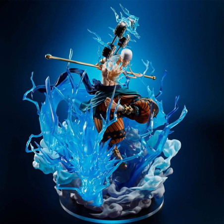Tamashii nations one piece figuarts zero eneru sixty million volt lightning dragon 31,5cm - statue pvc - préco mars 2025TN66662.