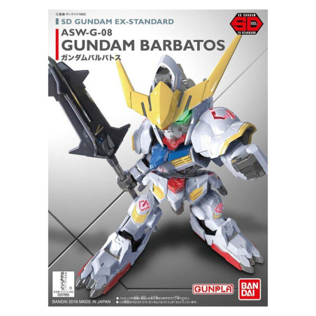 Bandai hobby gundam gunpla sd ex-std 010 gundam barbatos - sd - préco avril 2025BANMK65624.jpg4573102656247