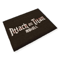 Sd toys attaque des titans aot paillasson 60x40cm logo blanc - tapis / paillasson - préco mars 2025SD26033.jpg8435450260339