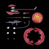 Bandai hobby gundam gunpla hg 1/144 249 gyan strom agnes giebenrath custom - hg 1/144 high grade - préco avril 2025BANMK66307%20