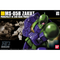 Bandai hobby gundam gunpla hg 1/144 064 zaku i - hg 1/144 high grade - préco avril 2025BANMK59159B.jpg4573102591593