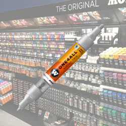 Molotow molotow acrylic marker one4all twin 1,5/4mm 227 metallic silver / argent metal - peinture - préco mars 2025MW227505.jpg4