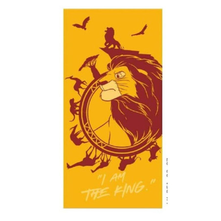 LE ROI LION - I am the King - Serviette de Plage 70x140cmFIGAYM011RLBTM_1.jpg5407010077995