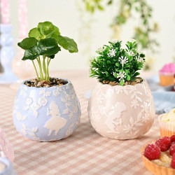 ALICE AUX PAYS DES MERVEILLES - Duo - 2 Mini Pots + Fausses PlantesFIGDI2239_1.jpg5063322048506