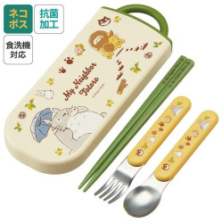 MON VOISIN TOTORO - Totoro - Set baguettes cuillëre et fourchetteFIGSKATER64950_1.jpg4973307649509
