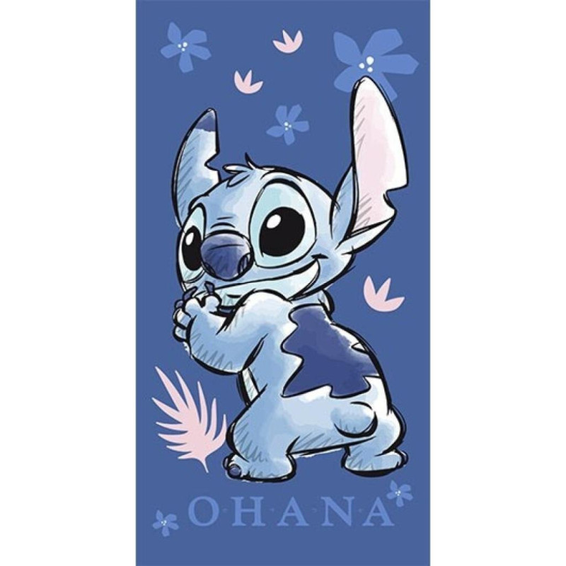 LILO & STITCH - Ohana - Serviette de Plage 100% Polyester 70x140cmFIGAYM026STITCHBTM_1.jpg5407010074994