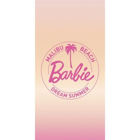 BARBIE - Malibu Beach - Serviette de Plage 100% Coton 70x140cmFIGAYM089BBBT_1.jpg5407010074901