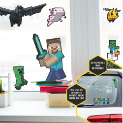 MINECRAFT - Cling Decals pour FenàªtreFIGPP13105MCF_1.png5056577733075