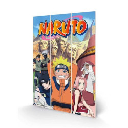 NARUTO - Village caché de la feuille - Impression sur bois 20x29.5cmFIGMW14067P_1.jpg5050574051972