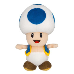SUPER MARIO - Toad Bleu - Peluche 20cmFIGPELNINSMTOABLEU20_1.jpg3760259935146