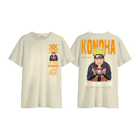 NARUTO SHIPPUDEN - Konoha Ramen - T-Shirt Oversize Homme (XS)FIGMENASHITS043_1.png3664794450617