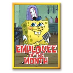 BOB L'EPONGE - Employé du mois - aimant 6.3x8.9cmFIGNMR94492_1.png840391138971