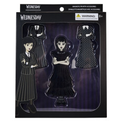 Loungefly Mercredi / Wednesday loungefly paper doll pin Mercredi / Wednesday addams - pinsLFWEDPN0004.jpg0671803528574