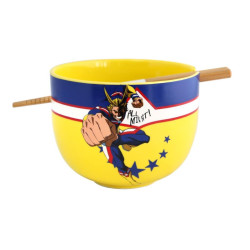 MY HERO ACADEMIA - Bol à  Ramen avec Baguette 414ml - All MightFIGMHABWL31014_1.jpg841092140317