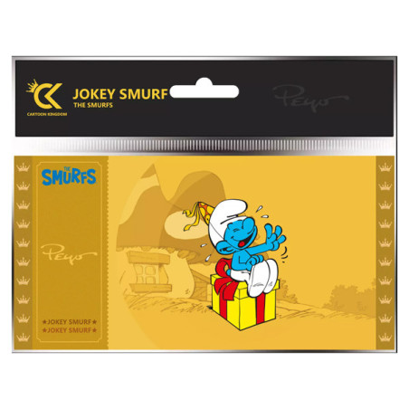 Cartoon kingdom schtroumpfs golden ticket col.2 joyeux x 10 - golden ticketCKTS08.jpg3760375860162