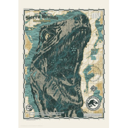 JURASSIC WORLD - Nevada Moutains - Art Print - Edition Limitée 'A3'FIGUV-JWD23_1.jpg5060662469879