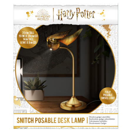 HARRY POTTER - Vif d'Or - Lampe de Bureau 36cmFIGPP12796HP_2.png5056577729108