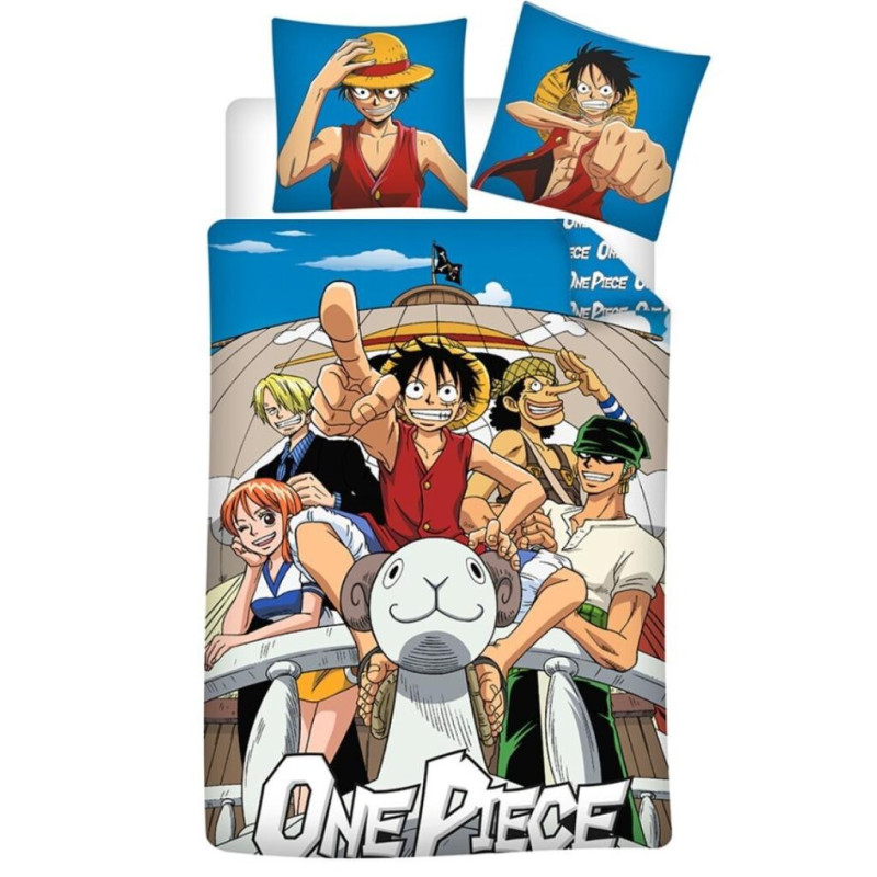ONE PIECE - Parure de lit 140x200cm - Team 5 '100% PolyCoton'FIGAYM095OPDVP_1.jpg5407010073775