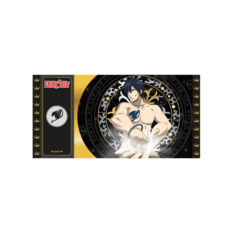 Cartoon kingdom fairy tail black ticket col01 gray lot x10 - black ticketCKFTB04.jpg3760375861947