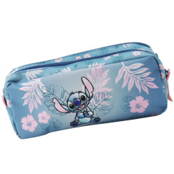 Pochette / trousse jacob company disney carre double compartiments stitch blue hawaiiJCB15571B.jpg5411217155714