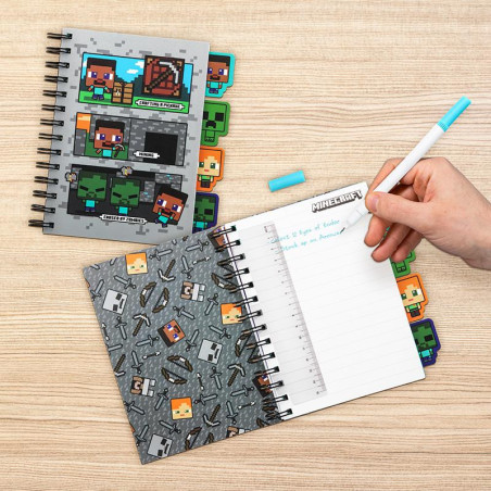 MINECRAFT - Notebook A5 avec intercalairesPP14968MCF_1.jpg5056577760903