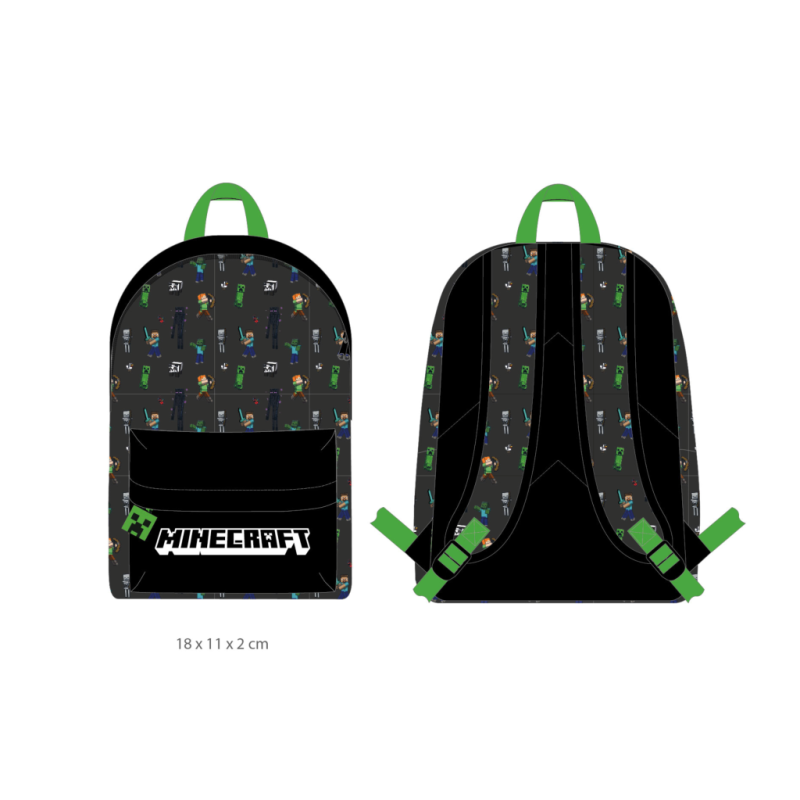 MINECRAFT - Sac à  Dos 1 Compartiment '18x11x2cm'FIG87181117_1.png5411217152669