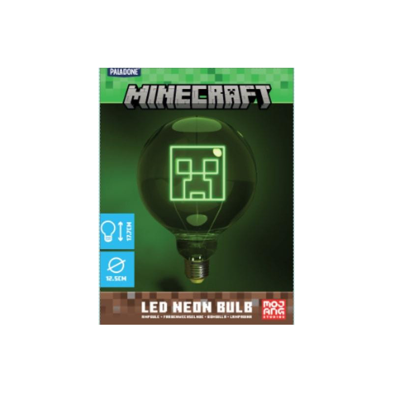 MINECRAFT - Creeper - Ampoule Néon LEDFIGPP14116MCF_1.jpg5056577746334