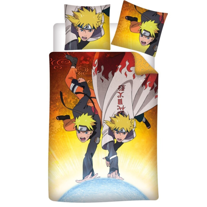 NARUTO - Minato & Naruto -Parure de lit 140x200cm  - '100% microfibre'FIGAYM047NRTDVM_1.png5407010071498