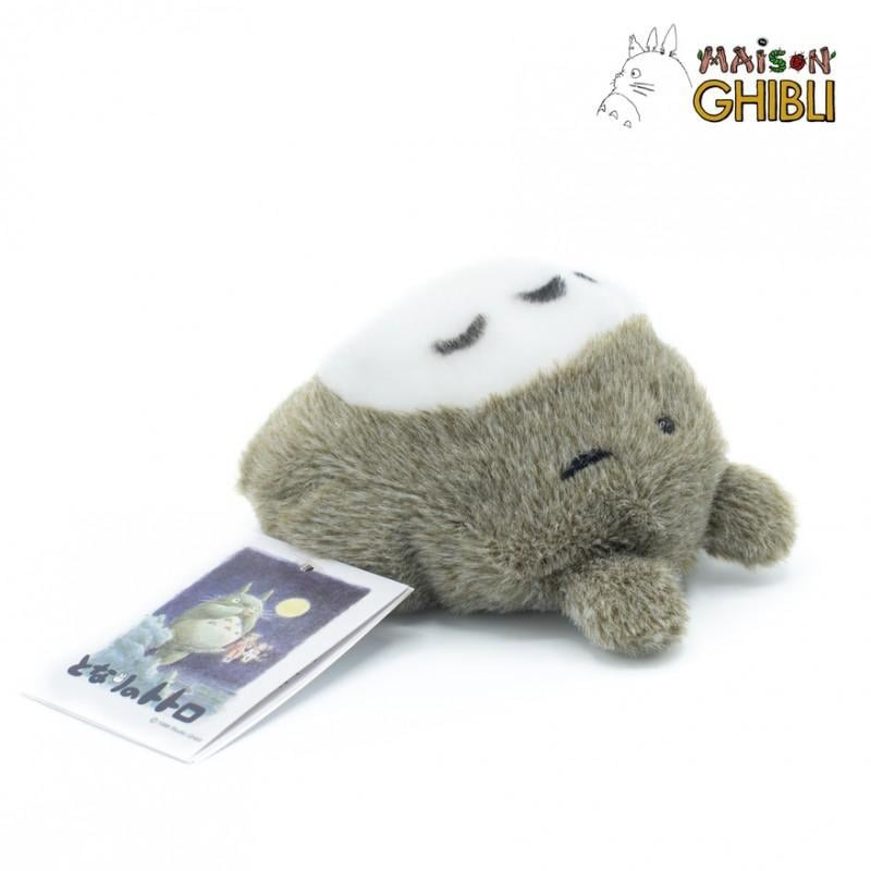 MON VOISIN TOTORO - Totoro Gris Allongé - Peluche Fluffy Beanbag 7cmFIGS3759_1.jpg3760226371861