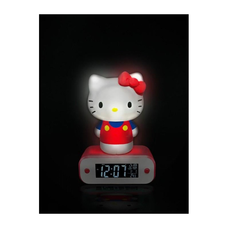 HELLO KITTY - Réveil avec lampe LED - 17cmFIGTKPO811123_2.jpg3760158111238