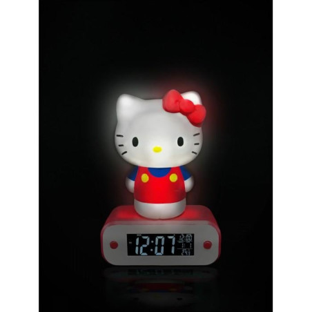 HELLO KITTY - Réveil avec lampe LED - 17cmFIGTKPO811123_2.jpg3760158111238