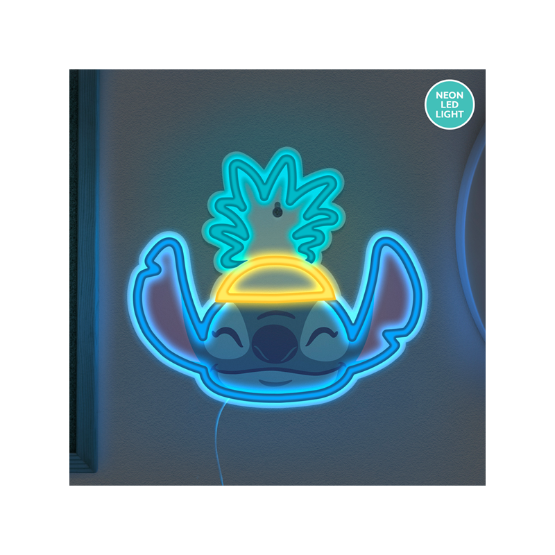 STITCH - Ananas - Lampe Murale Neon LEDFIGPP14685LSVN_1.png5056577756906
