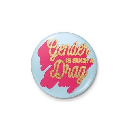 DIVERS - The Peach Fuzz "Gender is such a drag" - Button Badge 25mmFIGPB6018_1.jpg5050293760186