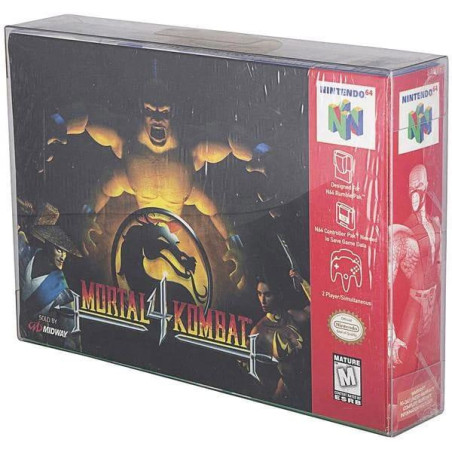 EVORETRO - Super Nintendo/Nintendo 64 SNES/N64 Box/Protectors 25 pcFIGEVOSNESPR4015_1.jpg3760265291427