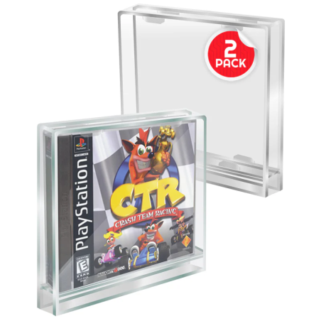 EVORETRO - PREMIUM Acrylic Case for PlayStation 1/Single CD pack of 2FIGEVO0281_1.png3701492102810