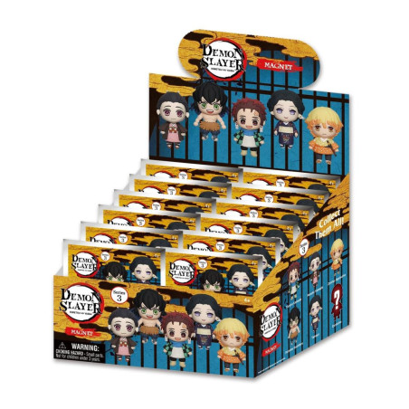 DEMON SLAYER -Serie 3 - 3D Foam Magnets in blind bags (Display 12 Pcs)FIGMONO74560_1.jpg77764745607