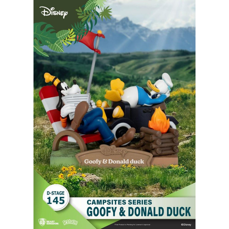 DISNEY - Dingo & Donald Duck - Diorama D-Stage Campsite Series 10cmFIGBKDDS145_1.jpg4711385240375