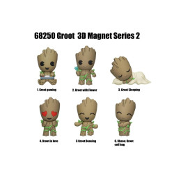 GROOT - Serie 2 - 3D Foam Magnets in blind bags (Display 12 Pcs)FIGMONO68250_2.jpg77764682506