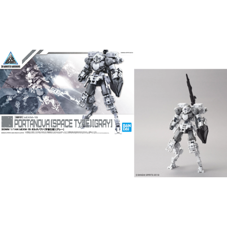 GUNDAM - 30MM 1/144 bEXM-15 Portanova Space Type GrayFIGMK58871_1.png4573102588715