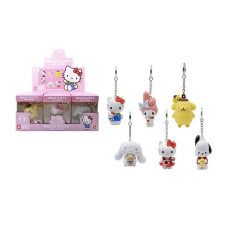 HELLO KITTY - Pocket Hero - Assortiment 12 Porte-Clés WINDOW BOX 6-7cmFIG11660_1.jpg9600000230707