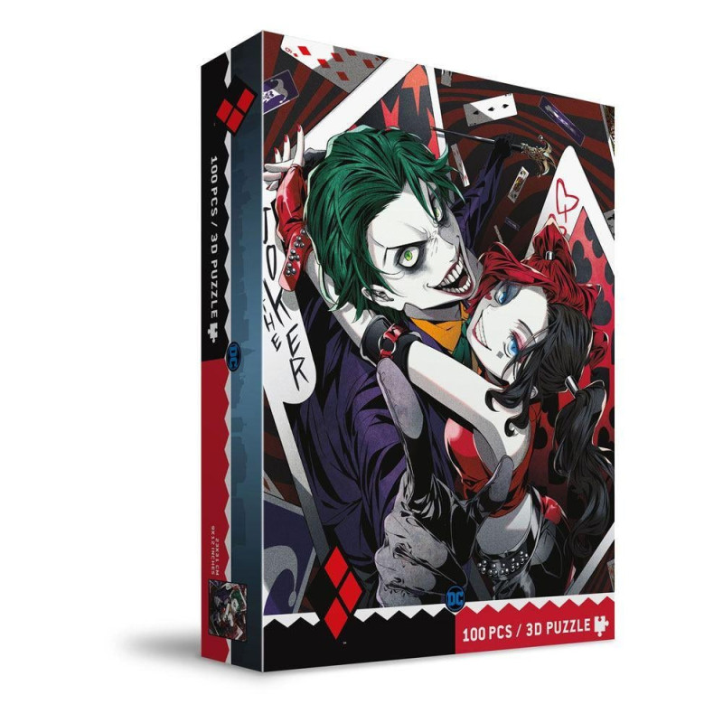 DC COMICS - Joker & Harley Quinn " Manga " - Puzzle 100P '23x31cm'FIGSDTWRN25314_1.jpg8435450253140