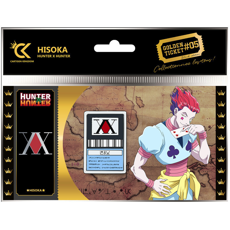 Cartoon kingdom hunter x hunter black ticket hisoka - black ticketCKHH05B.jpg3760375863262