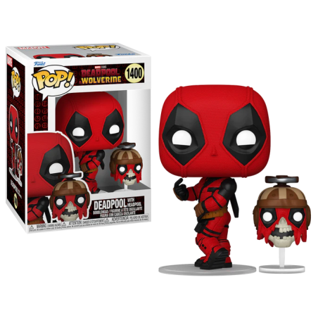 DEADPOOL 3 - POP & Buddy NÂ° 1400 - Deadpool avec HeadpoolFIGFUN79768_1.png889698797689