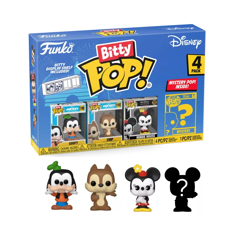 DISNEY - Bitty Pop 4 Pack 2.5cm - DingoFIGFUN71322_1.png889698713221