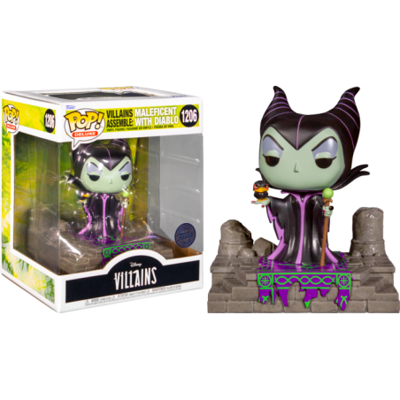 DISNEY - POP DELUXE NÂ° 1206 - Maleficient with DiabloFIG64679_1.png889698646796