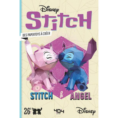 DISNEY - STITCH ET ANGEL - UN PAPERTOY A CREERBOOK001034202_1.jpg9791032409442