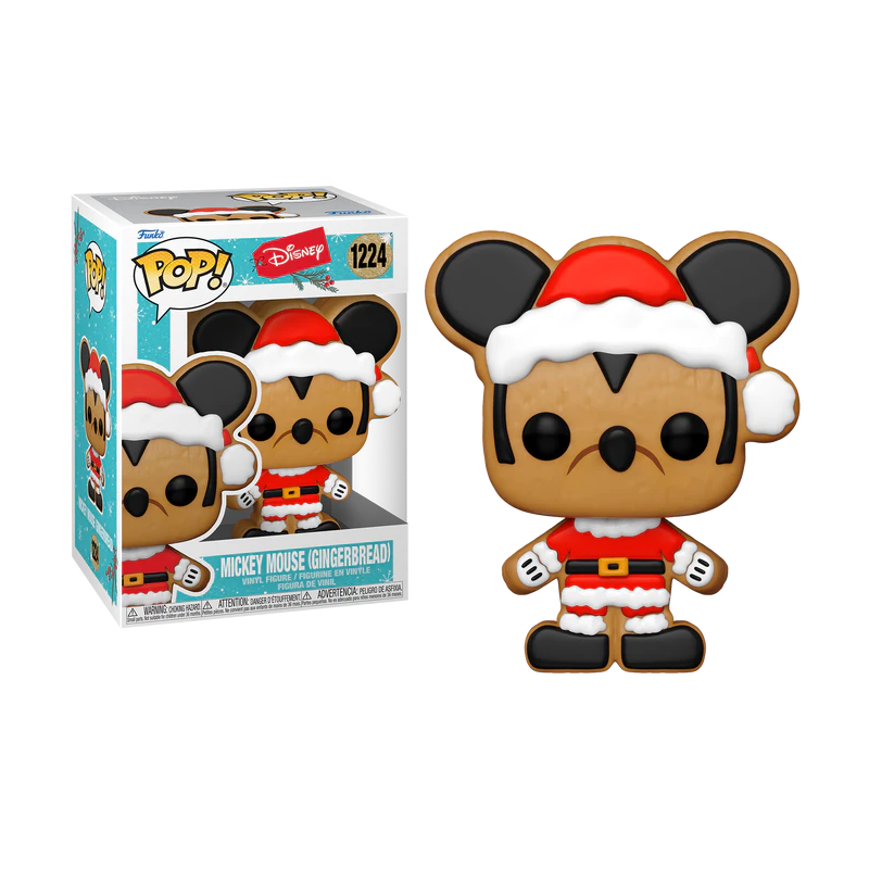 DISNEY HOLIDAY - POP NÂ° 1224 - Pain d'épices Santa MickeyFIG64329_1.png889698643290