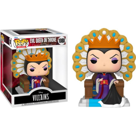 DISNEY Villains  - POP Deluxe NÂ° 1088 - Evil Queen on ThroneFIGFUN50270_1.jpg889698502702